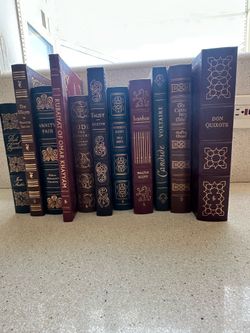 Set of 100 Classics, leather bound , from Easton Press