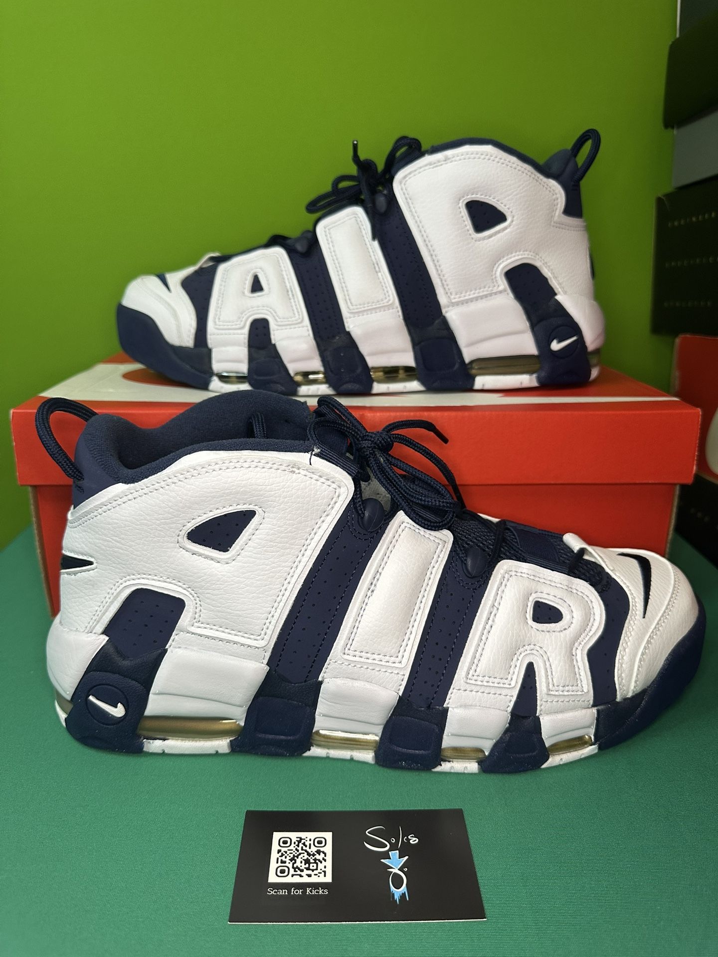 Nike Air More Uptempo 96 “Olympic” NEW Size 13 OG ALL FQ8182-100