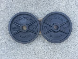 Olympic Weight Plates pair of 35s