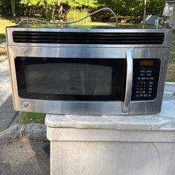 Microwave By GE  Over The Range Stainless Steel 