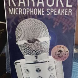 Karaoke Microphone Speaker**