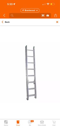 Extension ladder 12ft