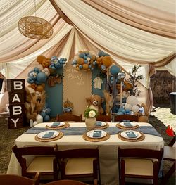 Custom wood backdrops