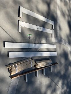 FREE - West Elm Wood Bed Frame - Queen