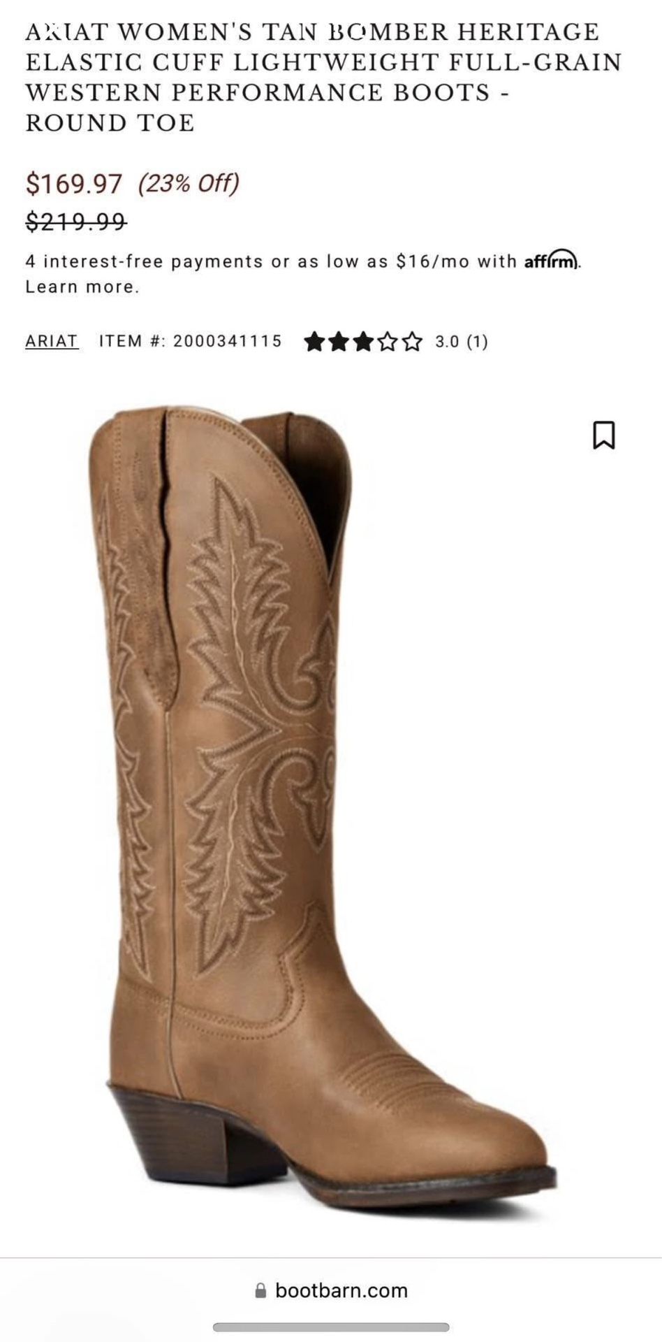Ariat Boots