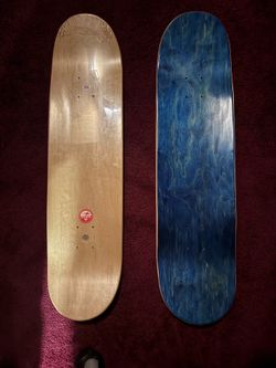 Skate board decks no grip tape