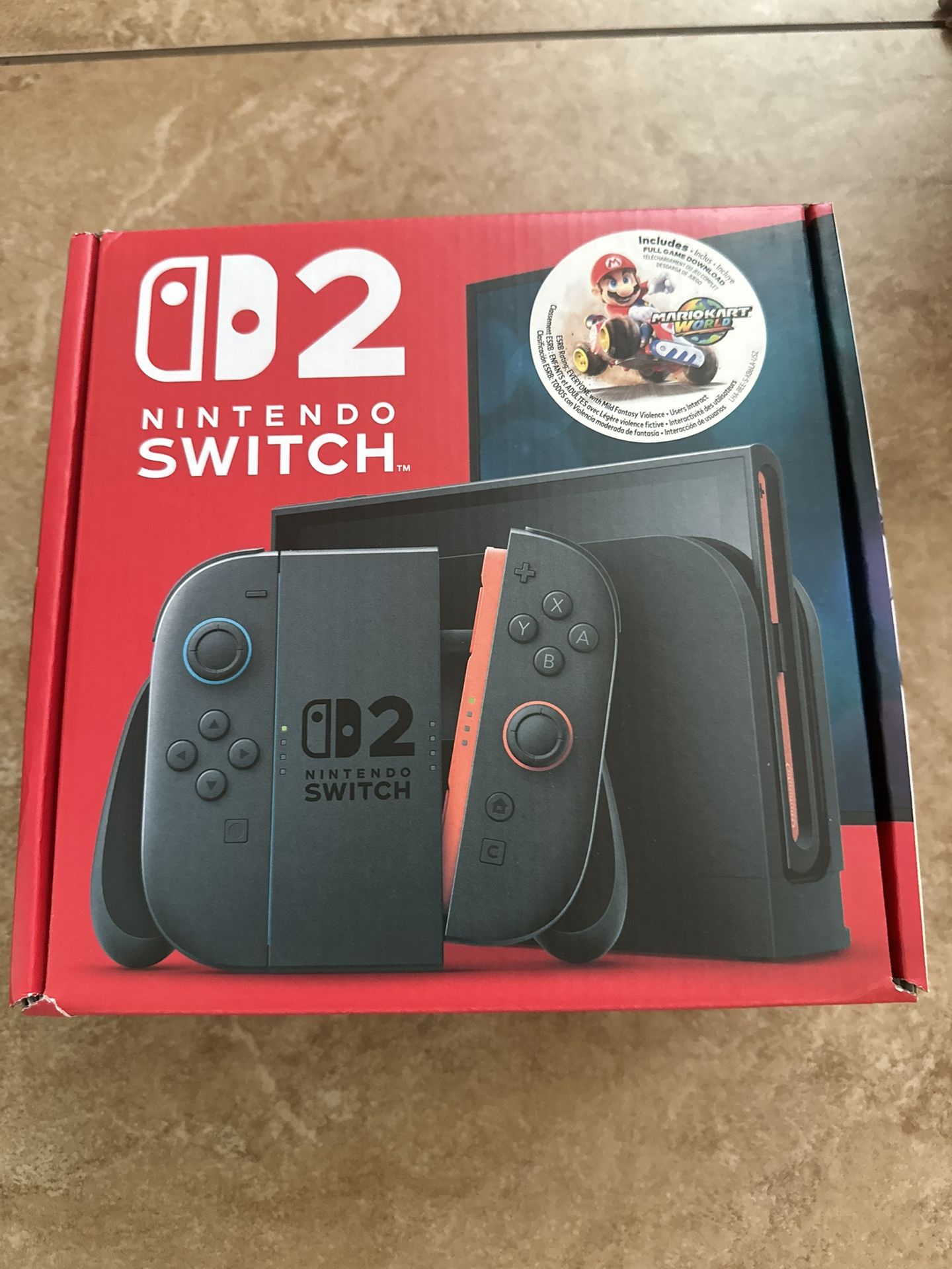 Nintendo Switch 2 + Mario Kart World Bundle Brand New