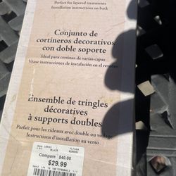 Double Brackets Rod Set