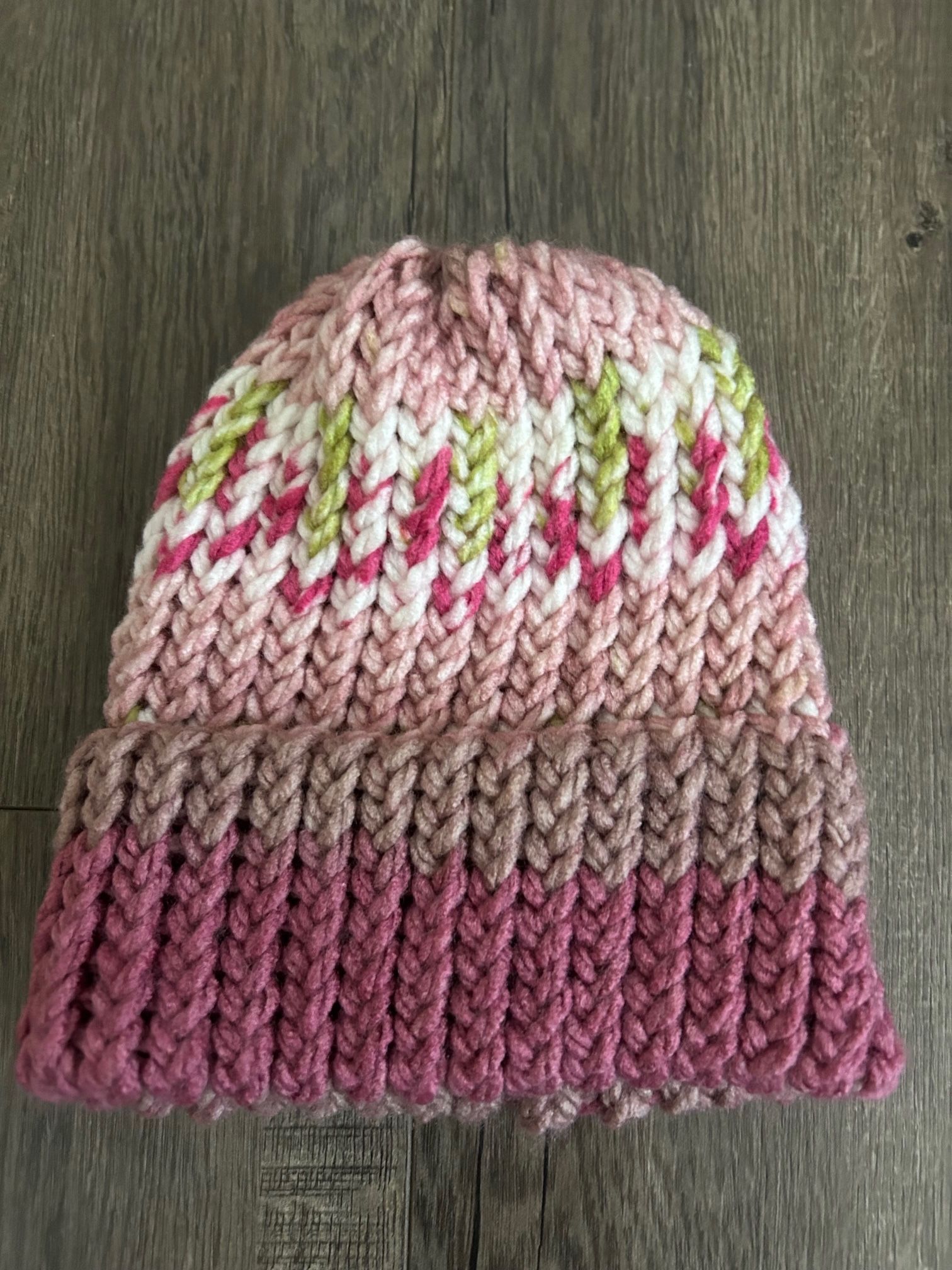 cute handmade beanie for little girls
