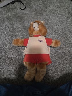 Teddy ruzpin toy