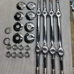 Chrome Cadillac Dog Bones 