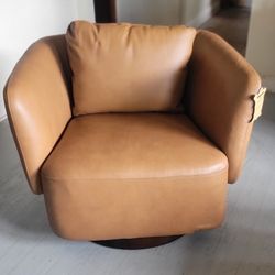 Leather Swivel Chair