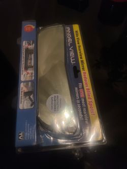 Wide rear angle mirror