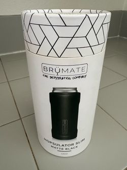 Father’s Day new brumate, hopsulator  slim Matt black 12 ounce
