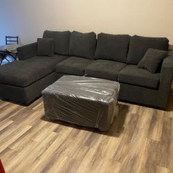 Sectional With Ottoman Brand New ¡¡NOW IN STOCK!! 