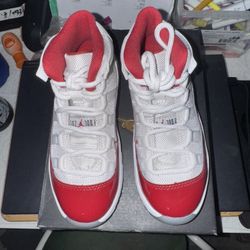 Jordan 11 retro cherry for kids size 12c 