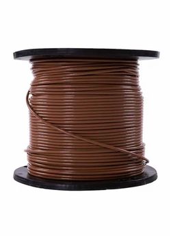 6 -AWG Brown Stranded Copper THHN wire
