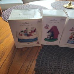 Hallmark Charlie Brown Ornaments 