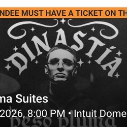 Dinastia Tour Peso Pluma + Friends Intuit DOME March 20.
