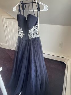 Blue & Silver Gown