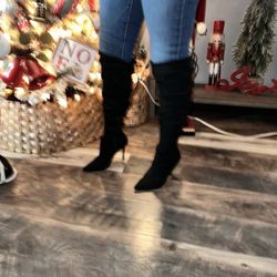 ALDO over the knee boots suede Size 6