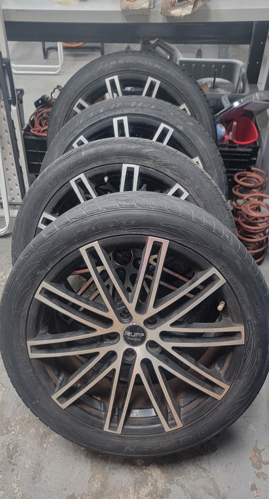 Ruff Racing R955 20" Rims