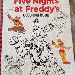 Five Nights At Freddys Coloring Book