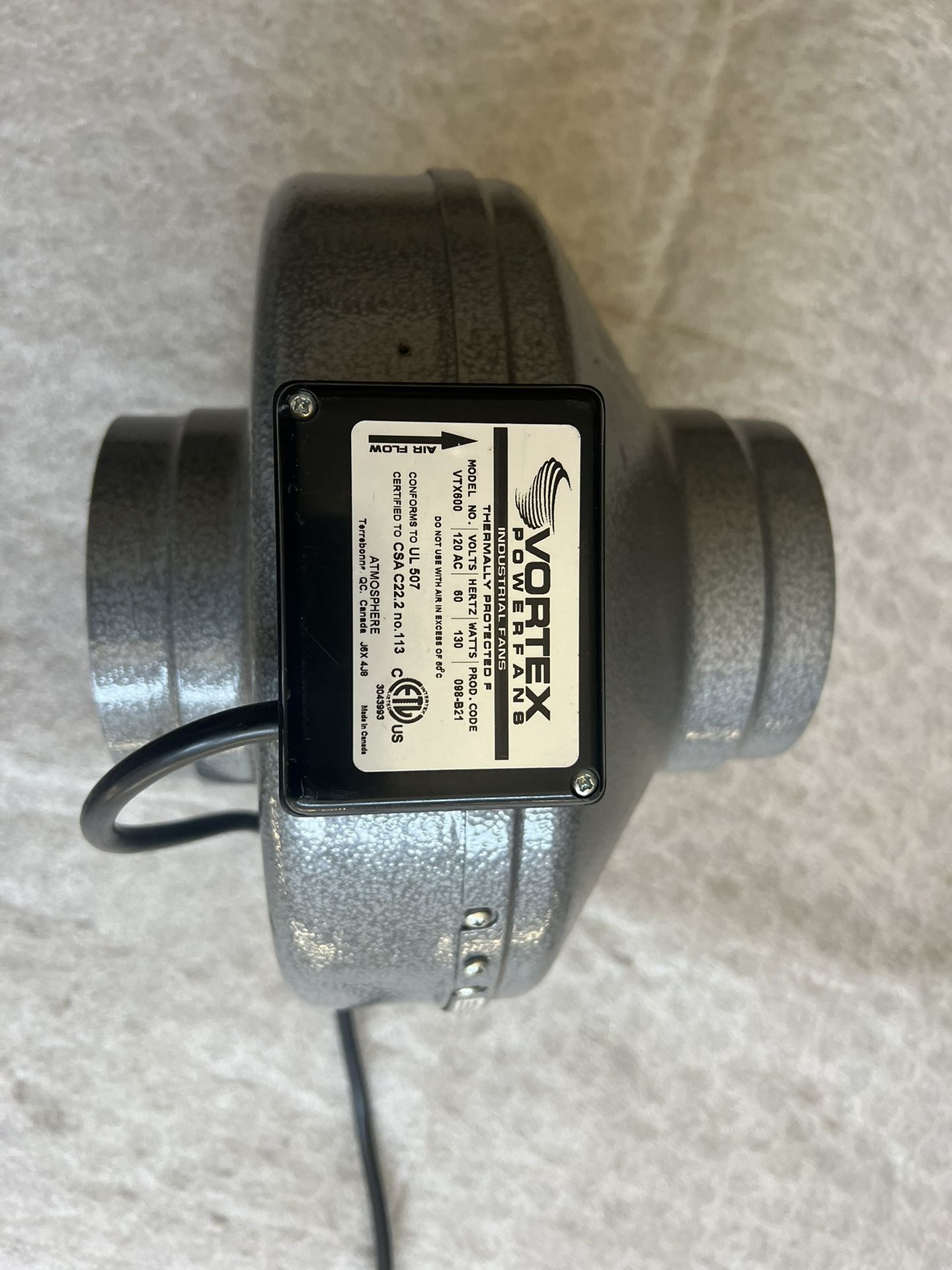 Vortex Industrial Power Fan