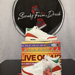 Nike Air Jordan 3 El Vuelo Men Sz 14