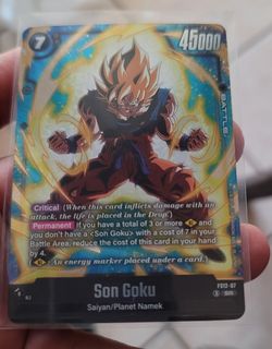 Dragon Ball Super Card Game Son Goku SR FS12-07