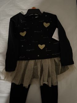 Black Dress Set 2T