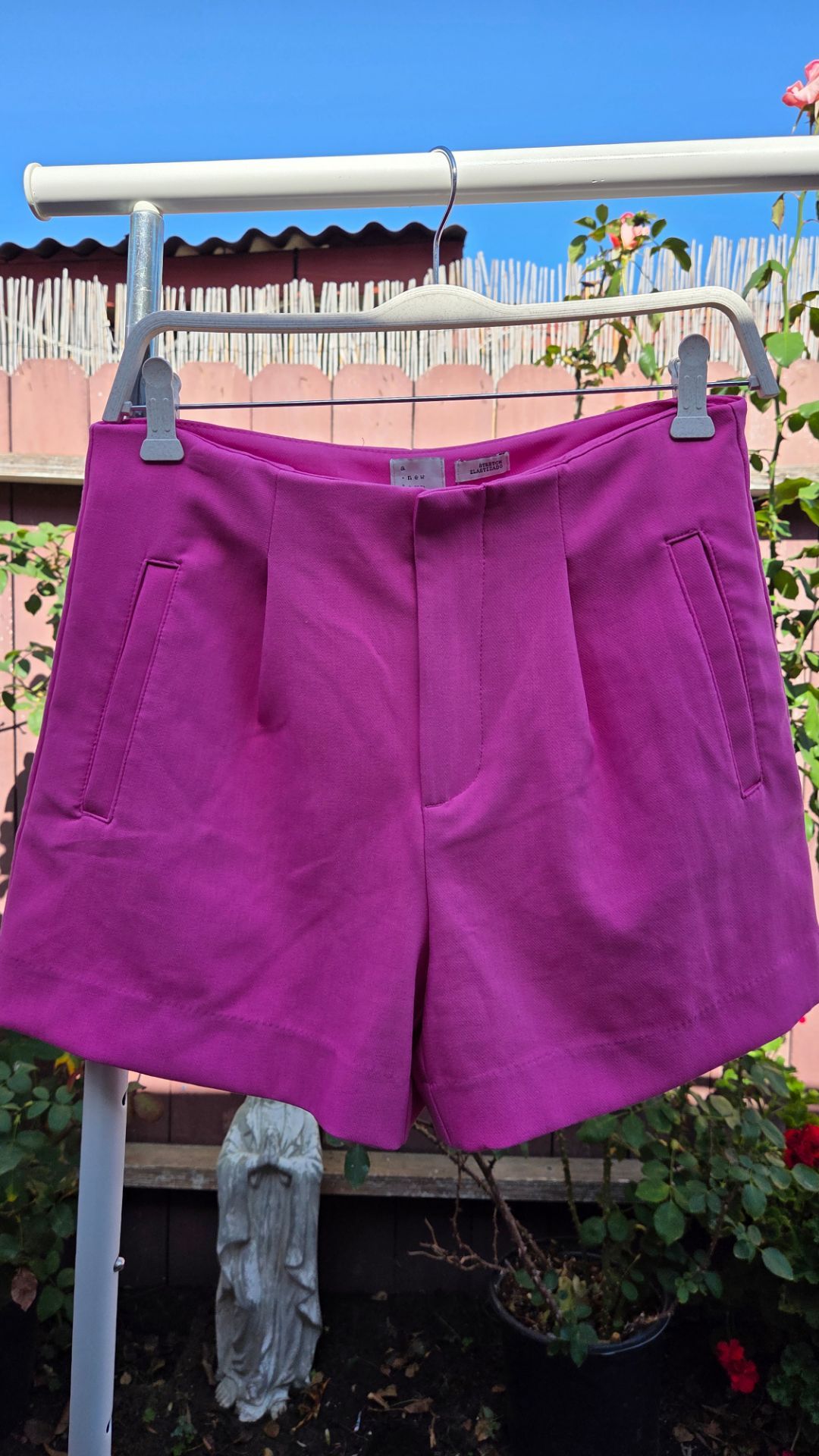 Pink shorts
