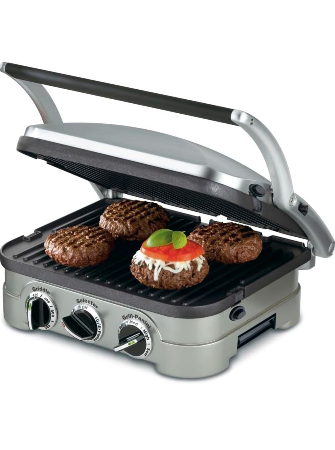 Cuisinart Panini Press, Stainless Steel Griddler, Sandwich Maker