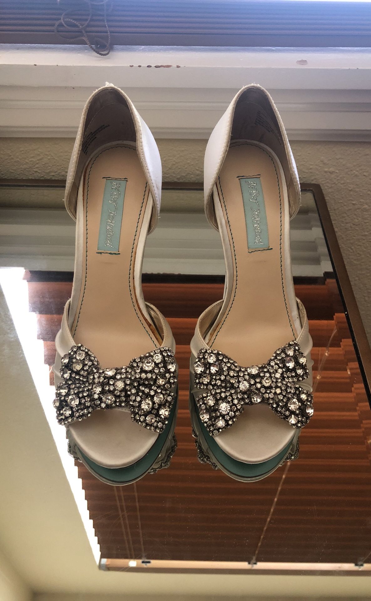 Betsey Johnson wedding shoes