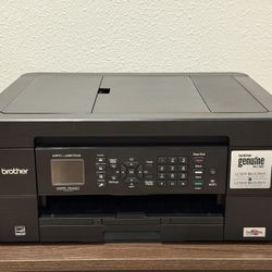 Brother - Work Smart Series MFC-J497DW Wireless All-In-One Inkjet Printer/Scanner 