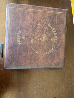 Vintage Baseball Card Album / Binder