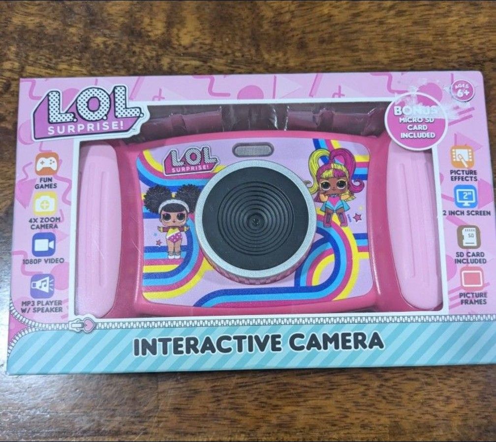 LOL Surprise Dolls Kid's Digital Camera with Special Effects