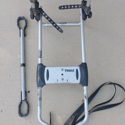 Thule bike rack and frame adapter