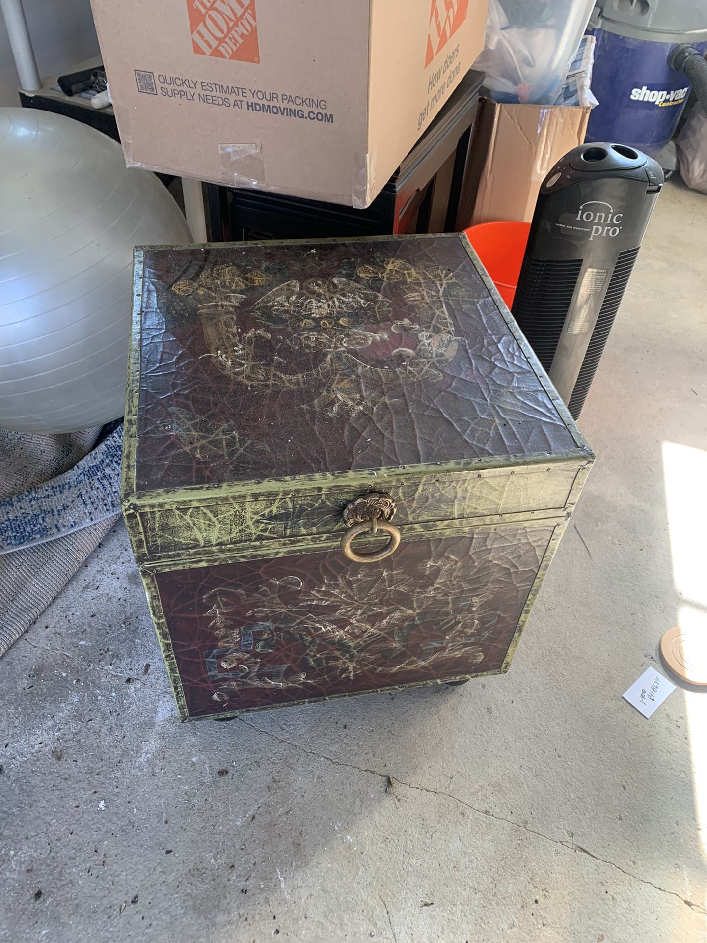 End Table Pellet Box