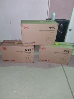 3 box (990 count) each particulate masks