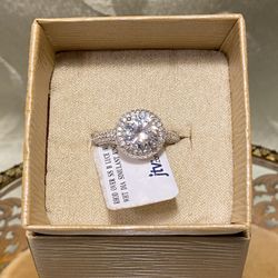 Sterling Cz Ring