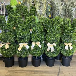 [brand New]2Packs Artificial 3.3ft Rabbit planter