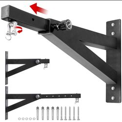 Yes4All Heavy Bag Hanger Wall Mount Punching Bag Hanger, Adjustable Heavy Duty