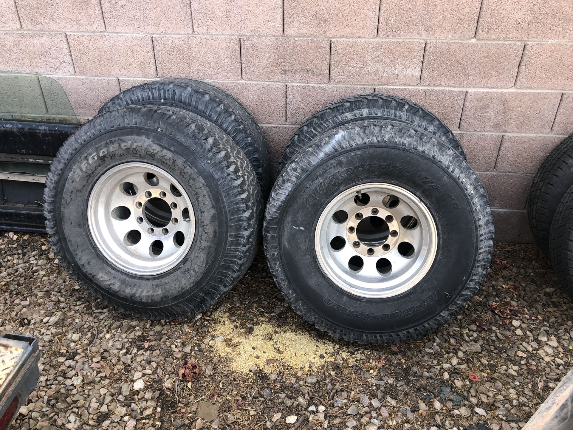 Chevy 8 Lug Wheels With Tires
