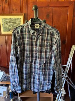 Old Navy Men's Plaid Button-Up Shirt