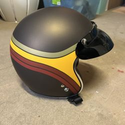 Viper Motorcycle Helmet Vintage Retro Look