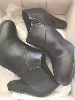 Black boots