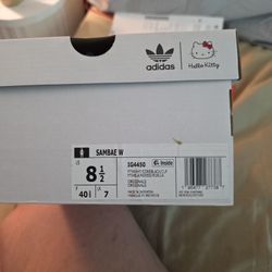 NWT Hello Kitty Adidas Sambae Size 8.5