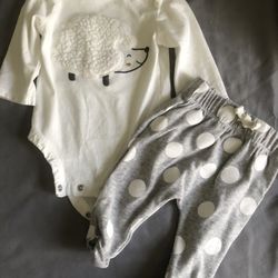 Baby Boy Clothes O-3 M