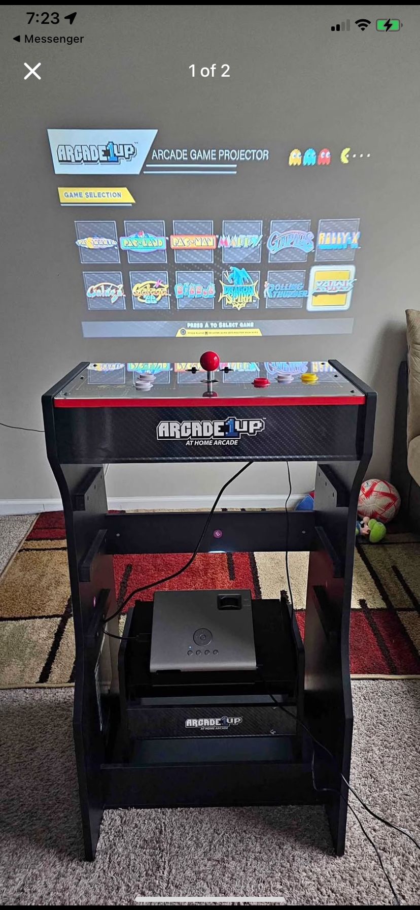 Arcade 1Up Video Game Console Projector